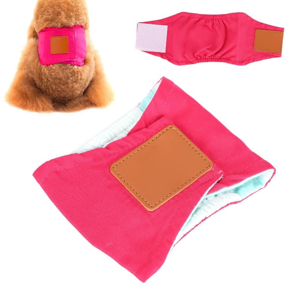 Solid Color Dog Sanitary Wrap Elastic Waist Puppy Safety Band Male Dog Belly Band House Training