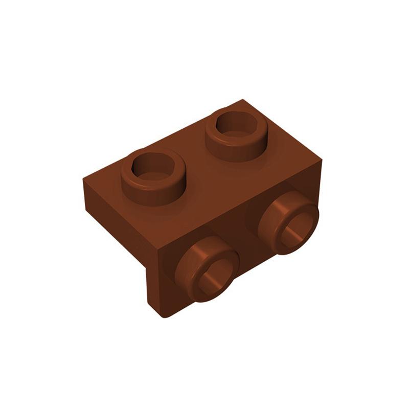 

50pcs 99781 Bracket 1 x 2 - 1 x 2 Bricks Collections Bulk Modular GBC Toys For Technical MOC Set Buildings Blocks Compatible 50pcs коричневий