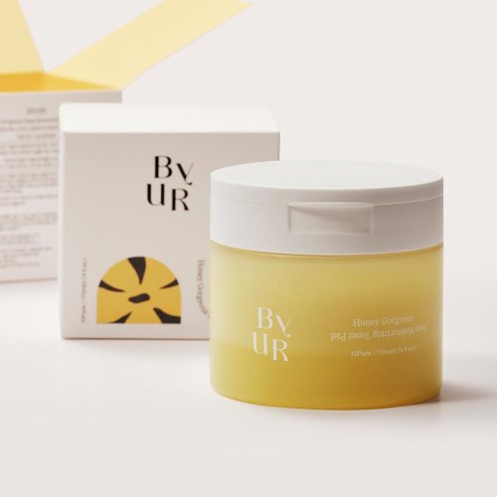 Byur Honey Gorgeous Keep Moisturizing Toner Pad 70 Sheets Bayou Honey Gorgeous Keep Moisturizing Toner Pad