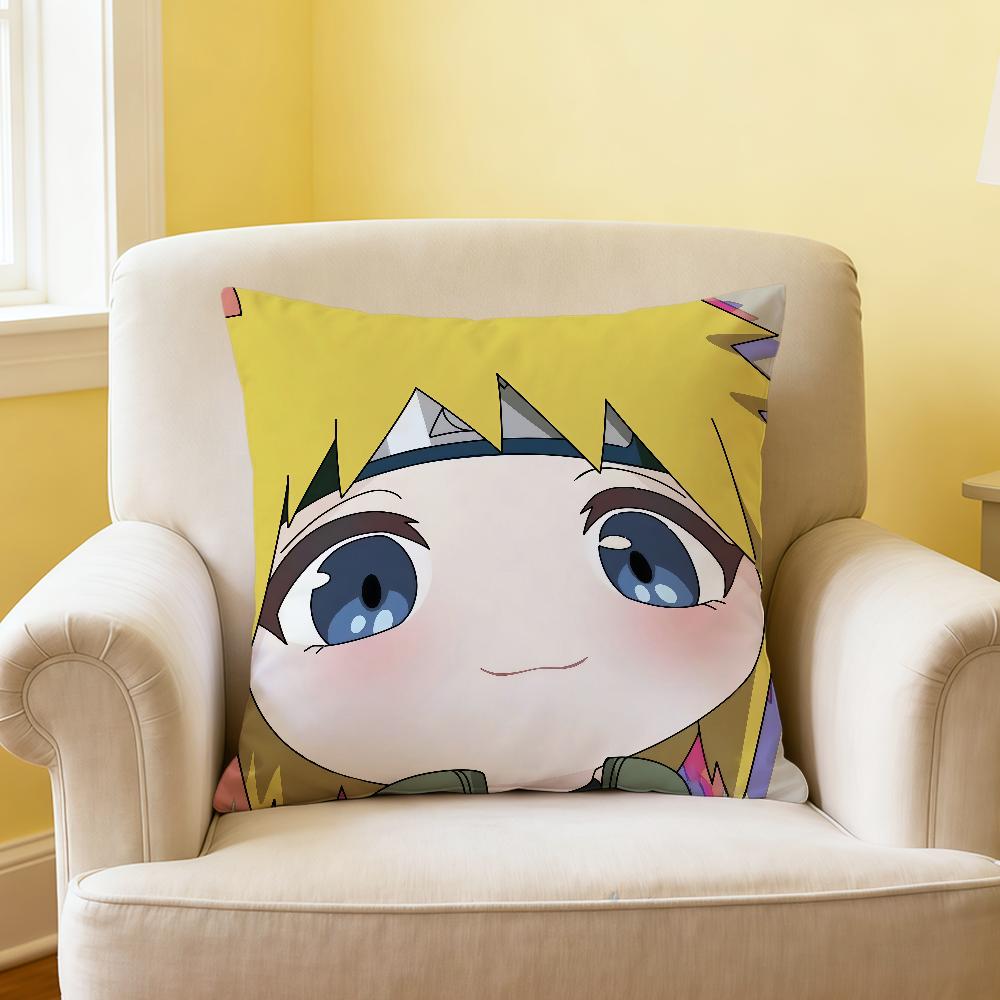 Classic Japan Anime NNaruto Chibi Kawaii Soft Pillowcase Sofa Home Living Room Decor Protective Covers Hogar Pillow Cover