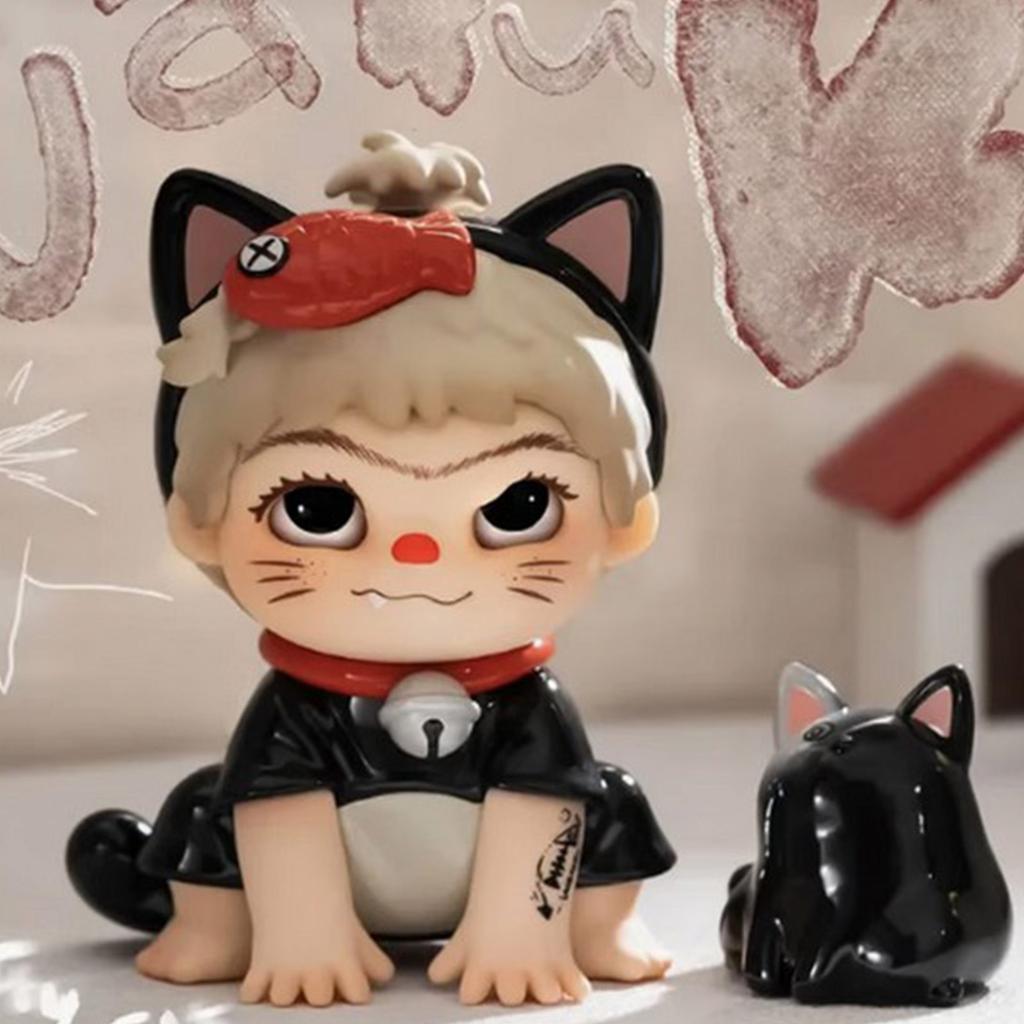 1 Pc Random (Probability Of Hidden),surprise Toys,collectibles,mystery Box,gift Idea,Vinyl Face Puppet Pendant, Back To Childhood Series Figures