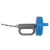 Blue Pipe Unclogger Hand Crank Sewer Unclogger Toilet Kitchen Steel Wire Pipe Blockage Dredging