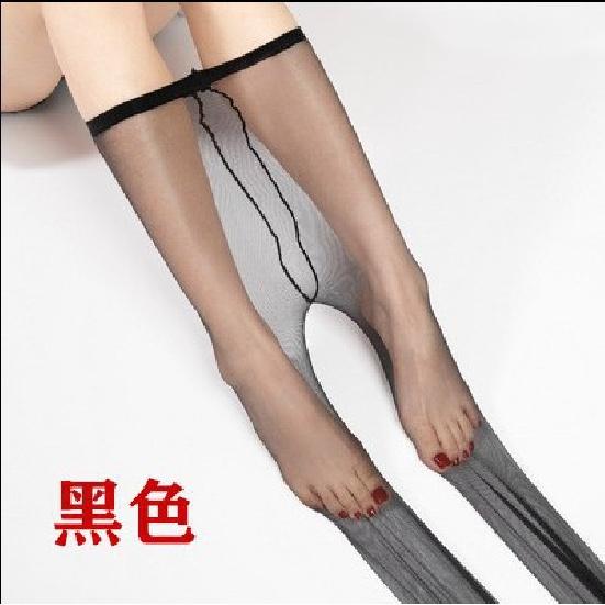 1D Women s thin shiny pearl stockings, summer ultra-thin leg-enhancing pantyhose, lingerie Average Size чёрный