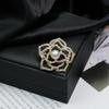 Elegant Versatile Light Luxury Corsage Brooch with Niche Design - Anti-Exposure Pin