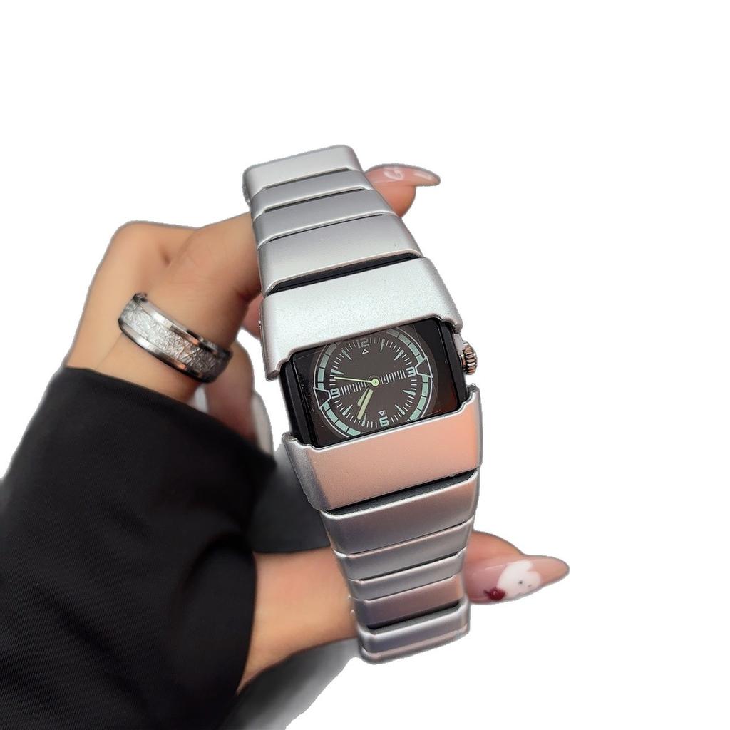 Millennium Retro Style × Black Technology Niche Design High Face Electronic Watch Unisex Outdoor Sports