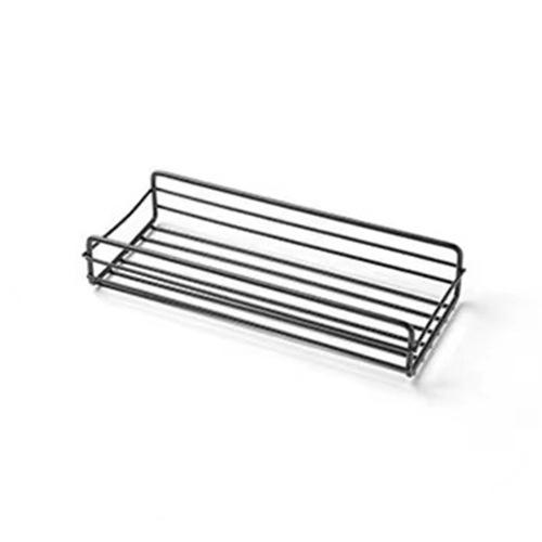 Wrought Iron Bathroom Storage Shelf Wall Hanging Shower Gel Storage Shelf Square Perforation-free Seamless Finishing Shelf Storage Shelf
