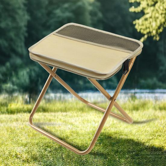 Mini Folding Stool with Carry Bag Portable Lightweight Heavy Duty Outdoor Camping Backpacking Beach Picnic Fishing Collapsible Chair Seat
