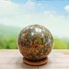 Crystal Ball Sphere for Home Decor, Feng Shui Gemstone Ball for Healing, Meditation