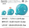 Fantti Elephant Piggy Bank with Lock, Scandinavian Finnish Style, Stylish Interior Decor, Ornament, Figurine, Elephant Bank, Pastel Pink, Large