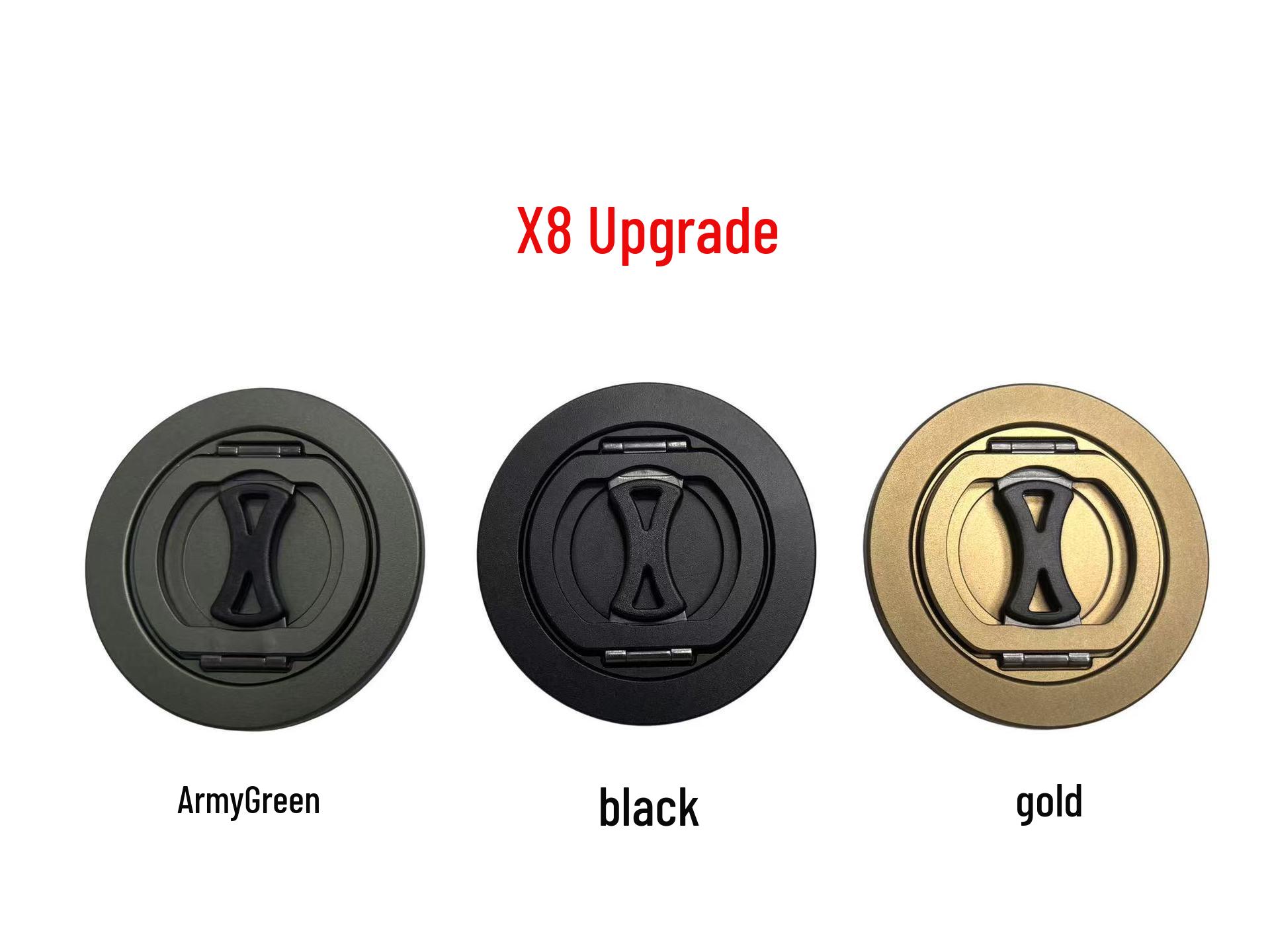 X8 Double Fold 360° Rotating Adjustable Desktop Magnetic Phone Holder