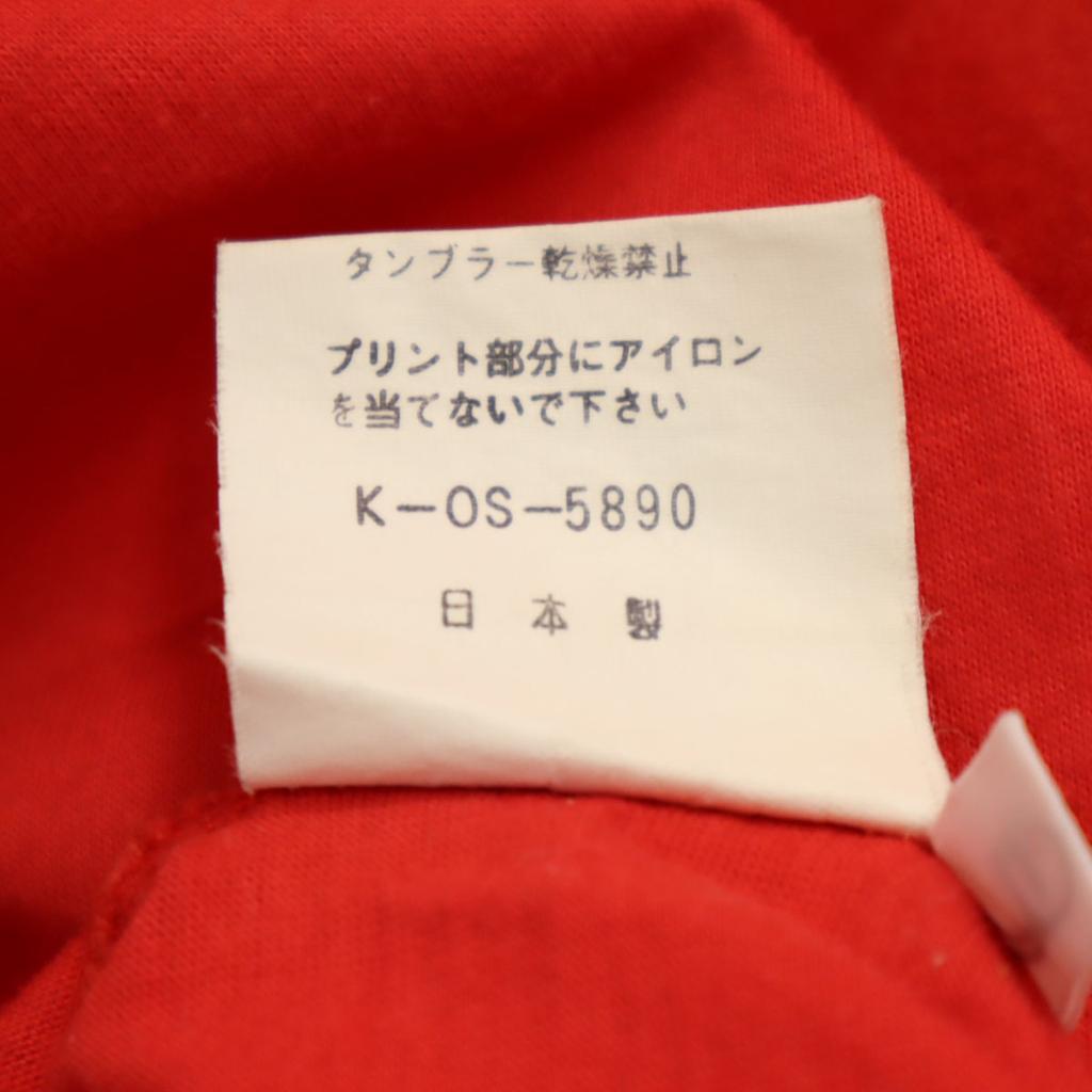 KENZO JEANS 90-tallet Laget i Japan Vintage Hokusai-etikett Kortarmet T-skjorte F Dame Brukt