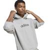 Sweatshirt Hoodie LIN VL VT331 Medium Grey 4L [Adidas] Men's Heather/Black (KD9572)