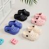 New 2026 Children's Comfortable Fashion EVA Heel Strap Sandals Durian Hole Design with Flat Bottom