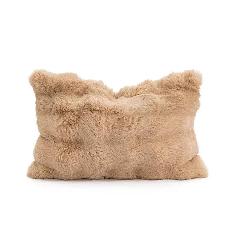1PC Super Soft Plush Pillow Case Winter Throw Cushion Cover for Sofa and Bedside Living Room Nordic Decorations Pillowcase