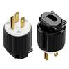 15A NEMA5 15P Male Connector 125V 15A Industrial Grounding and Not Assembly Male Plug