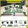 Xunsen Kids Outdoor Parkour & Obstacle Training Equipment