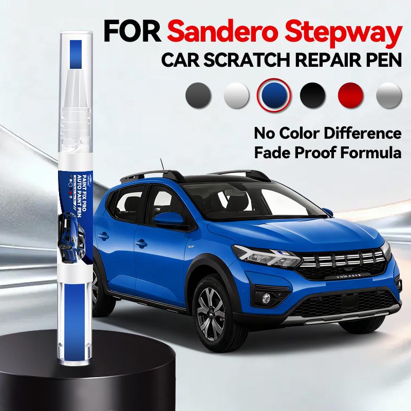 

Автомобільний ремонтний олівець для фарби для Dacia Sandero Stepway 2013-2025 Аксесуари для ремонту подряпин на фарбі Синій Зелений Сірий Червоний Білий Сірий