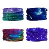 Used [NEW] [SMEHCF] Multipurpose Bandana 4pcs for Women Men Headband Balaclava Hair Head Scarf Face Half Airsoft Paintball Mask Neck Gaiter