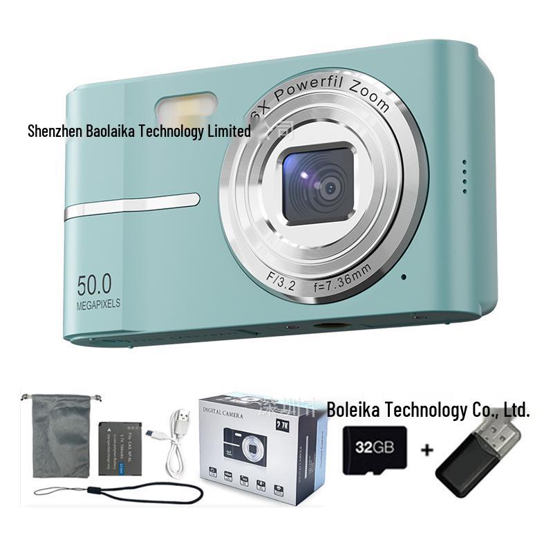 Retro HD Mini Digital Camera for Students & Travel: Perfect for Parties, Campus Events & Photography