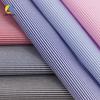 Manufacturer Supply Classical Design Plain Stripes Shirts Fabric 60% Polyester 40% Cotton Fabric Striped for Ties Clothing