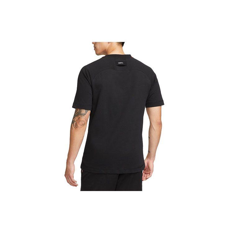Nike T Shirts Men's Black Crew Neck Moderate DC9063-010