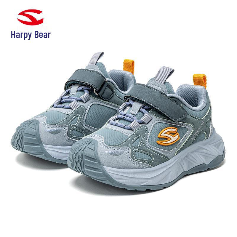 Hapi Bear Kids Leather Sneakers - Comfortable Spring/Autumn Shoes 30 озеро зеленый