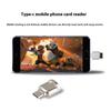 1 Piece Zinc Alloy Usb 3.1 Type-C Tf Mobile Card Reader For Xiaomi Laptop Multi Functional Otg Card Reader