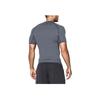 Under Armour Slim Fit Comfortable Sports Short Sleeve Gym Shirt Men Gray 1257468-090