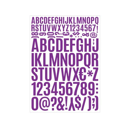 12 Sheet Alphabet Sticker Creative Vibrant Color Letter Symbol Stickers for DIY Crafts Scrapbooking Labels Water Bottle