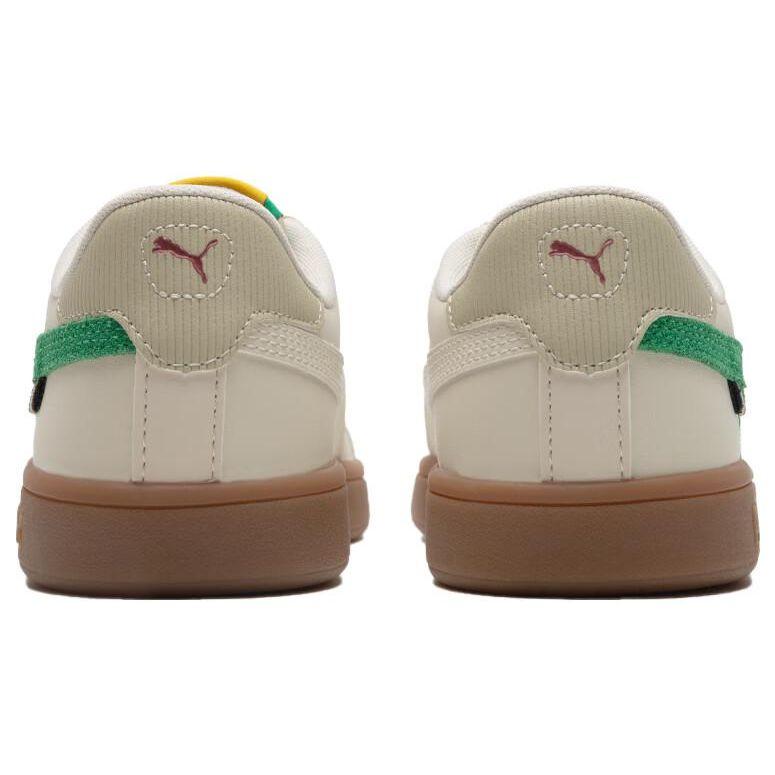 Puma Round Toe Comfortable Low Top Sneakers Unisex Sneakers Beige 396147-01