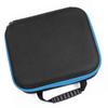 Hard EVA Tool Case Portable Tool Carrying Storage Bag for Cordless Drill Electric Scissors Light Blue Strip