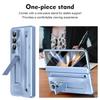 S-Pen Slot Folding Phone Case, Shockproof Built-in Bracket Fashion Design Cover for Samsung Galaxy Z Fold 4 5 6 7