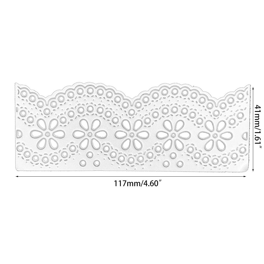 Metal Cutting Die 3D Flower Lace Cutting Dies for DIY Scrapbooking Photo Deco