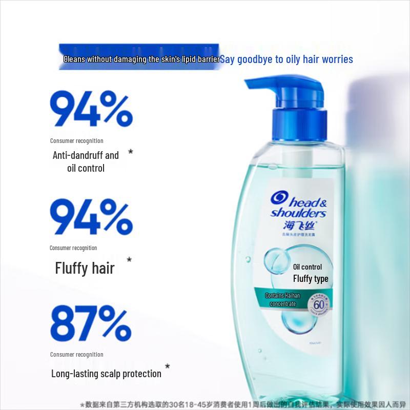 Head & Shoulders Scalp Care Oil Control Volumizing Anti-Dandruff Shampoo