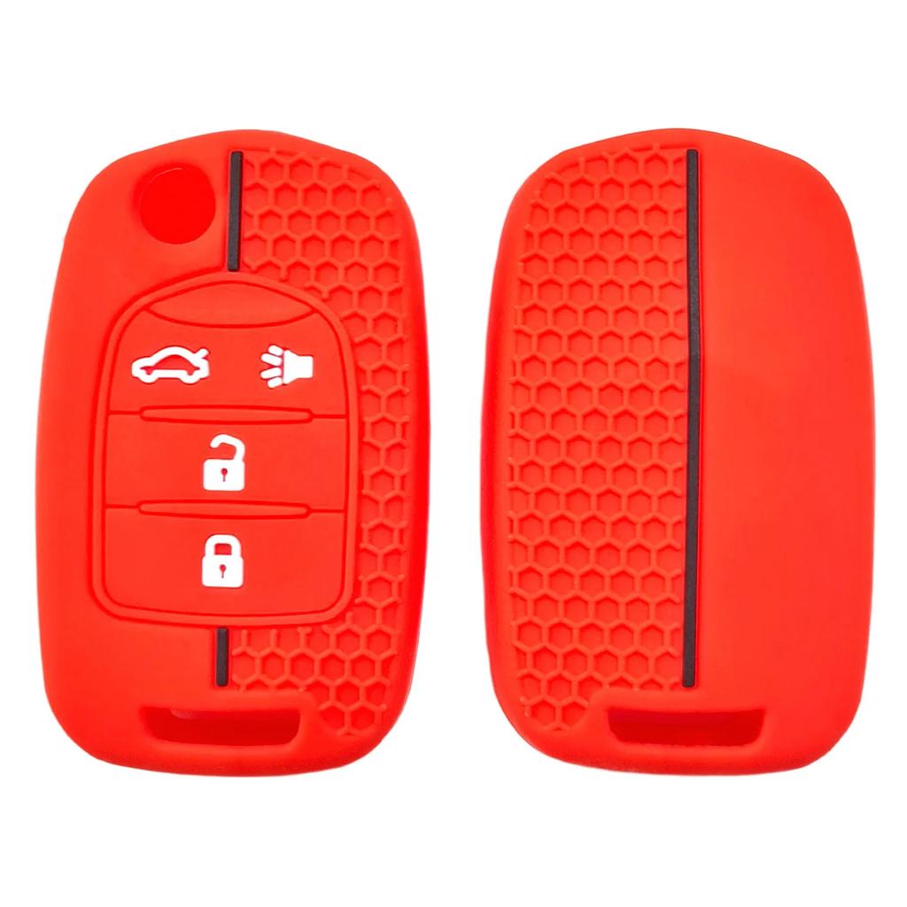 Silicone Car Key Case for Chevrolet N400 Tornado Glory V Baojun 510 560 630 730 EV Rubber Remote Cover Shell Protector Accessory