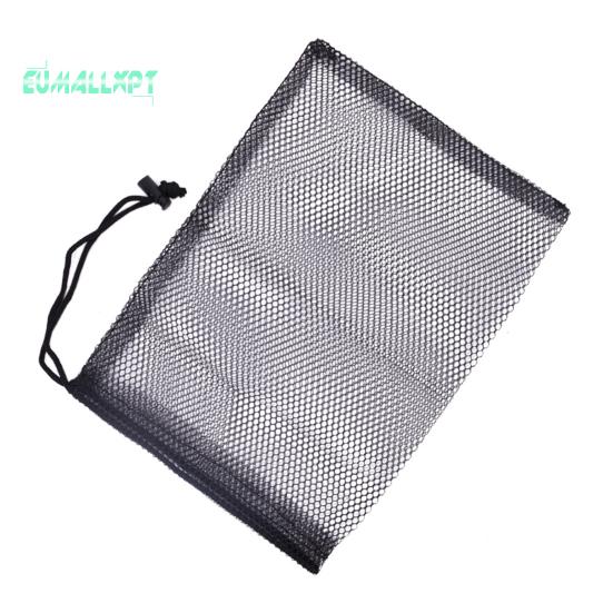 Large Capacity Drawstring Mesh Golf Ball Bag - Portable, Quick Drying, Foldable Nylon Net for Heavy-Duty, Multi-functional Storage