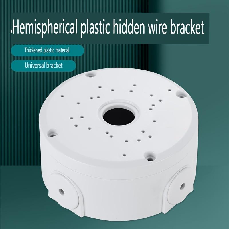 Universal security camera junction box mounting bracket plastic rainproof junction box mounting bracket