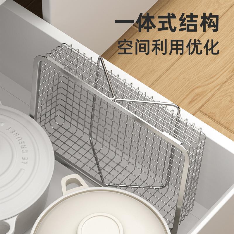 Stainless Steel Kitchen Drain Basket Drain Telescopic Tableware Tableware Chopsticks Vegetable Basin Drain Basket