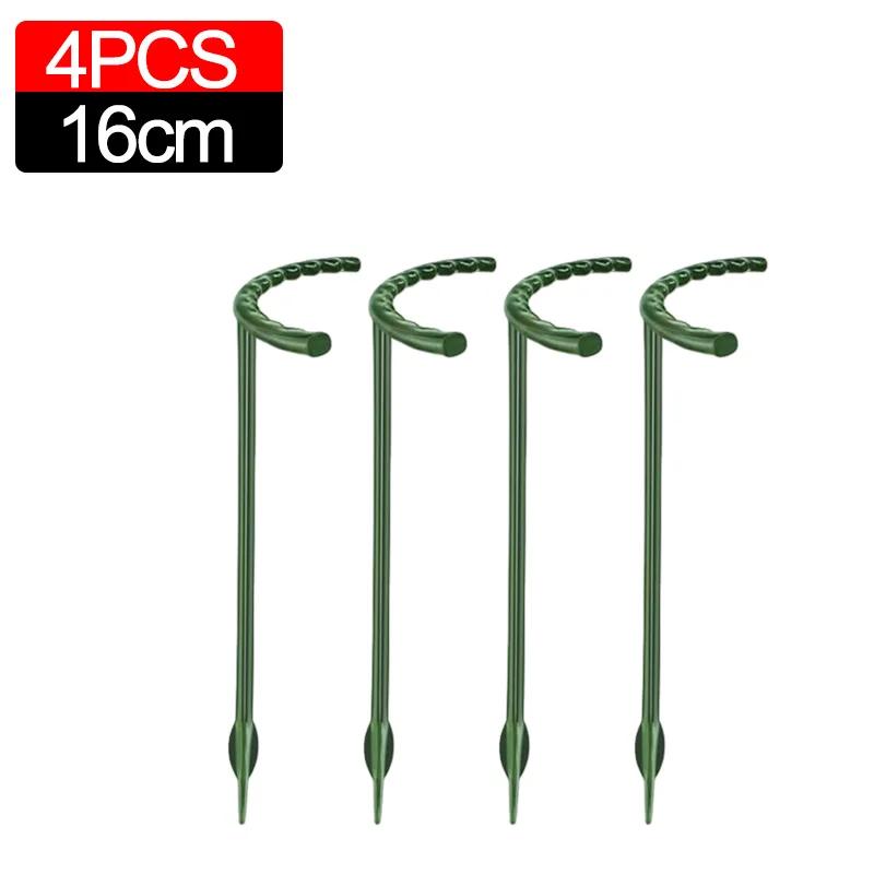 20/1x Garden Plant Support Cage Plie Flower Stand Holder Plastic Semicircle Greenhouse Orchard Fixing Rod Gardening Bonsai Tool
