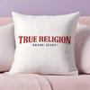 T-True R-Religion Pillow Case  Ultra Soft Skin Friendly Fabric Cloud Like Comfort & Concealed Zipper