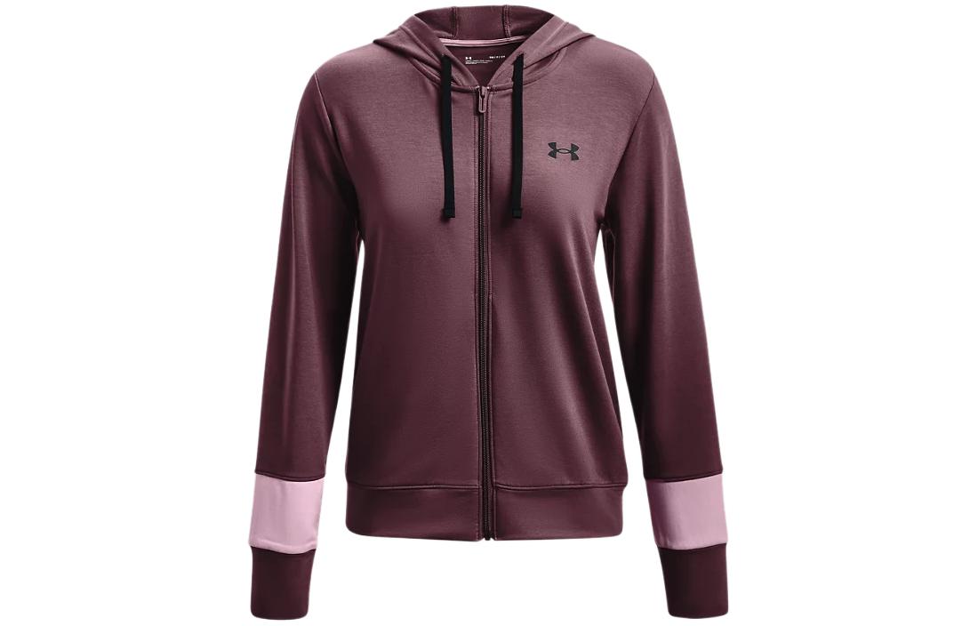 Куртки и пальто Under Armour Rival Terry Женские Туманно-сиреневые 1370941-554 M