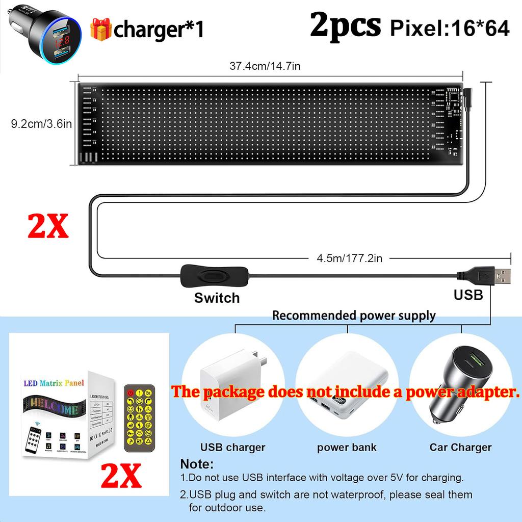 Devil Eyes Light For Cars,Colorful Eye Lamp Soft Screen for Car Windows,Large Programmable Flexible LED Screen,DIY Dynamic LED