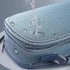 Multi Layer Partition Stationery Bag Large Capacity Pen Bag Simple Pencil Case