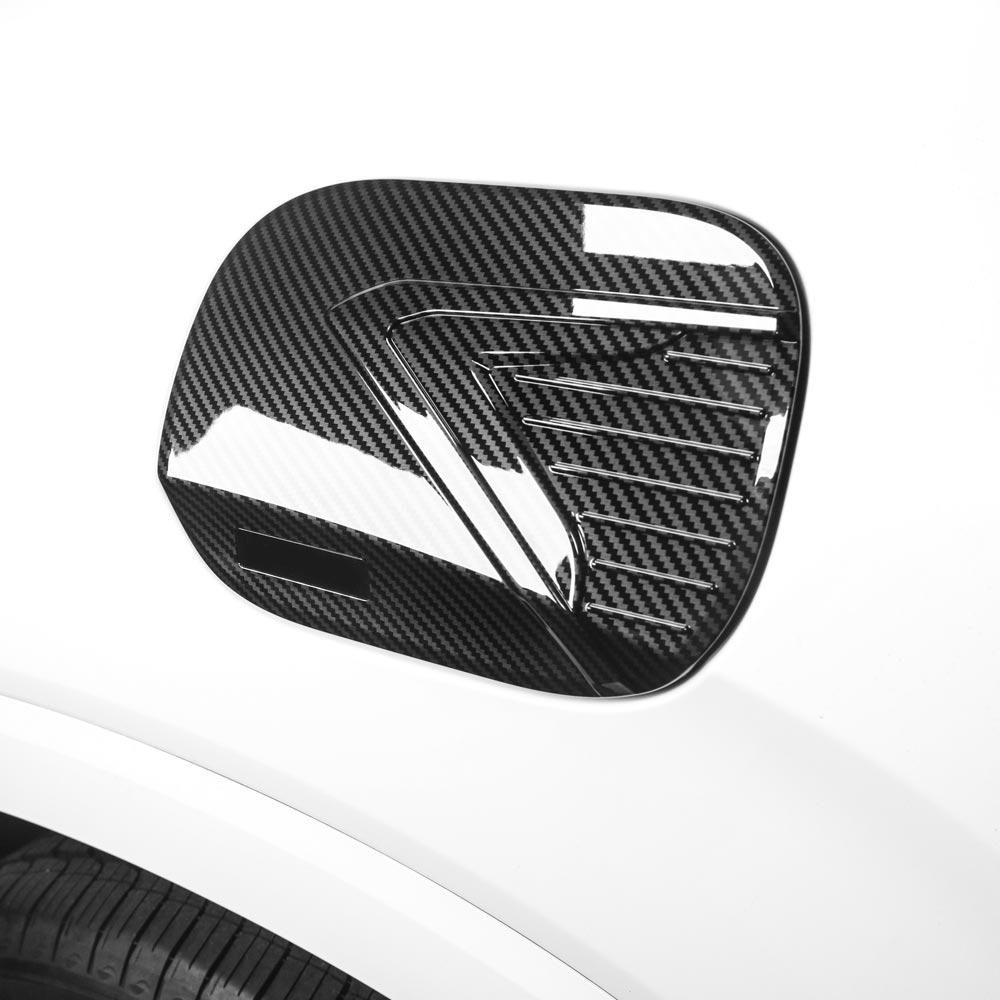 Exterior Accessories For Hyundai Palisade 2020-2025 Car Tuning Carbon Fiber Car Fuel Tank Cap Decoration Cover Trim LHD/RHD