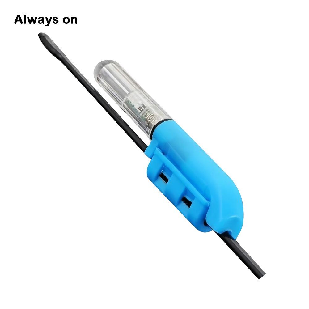 2pcs Night Fishing Fishing Rod Lighting Stick Removable Float Tackle LED Night Tackle 3 Color Waterproof Fishing Luminous Stick