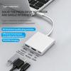 3In1 USB C Hub Multiport Adapter With HDMI 4K Output USB 3.0 Port PD 100W Charging Thunderbolt 3 Type C
