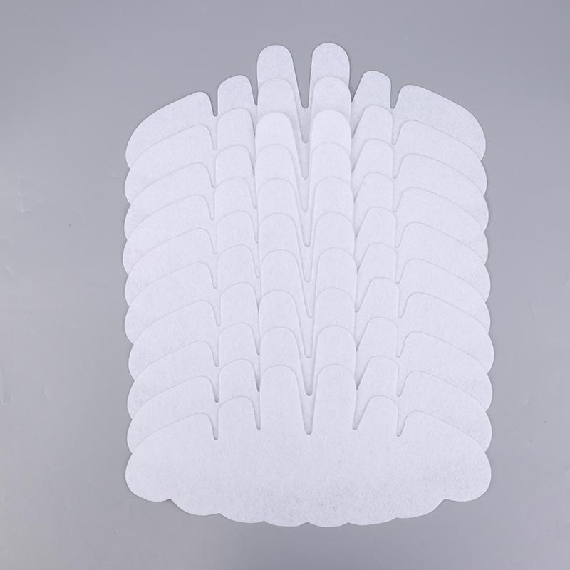 10 Pcs Hat Sweat Liner Shields Absorbing Pad Prevents Stains Protector Bands For Baseball Golf Cap Men Women