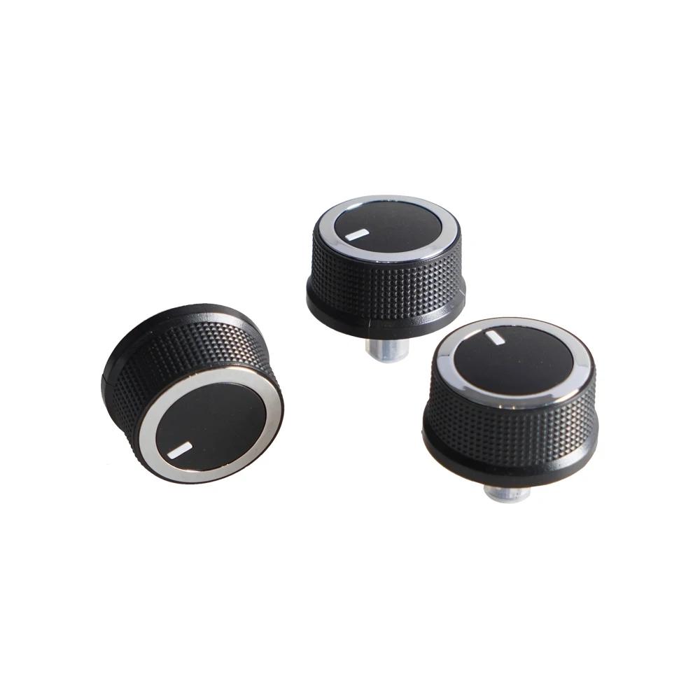 3Pcs Car AC Heater Control Knob Air-con Buttons Switch Part No.84793085 For Chevrolet Express 1500 For GMC Savana 08-17 SLJ-1167 Switches Seat 3