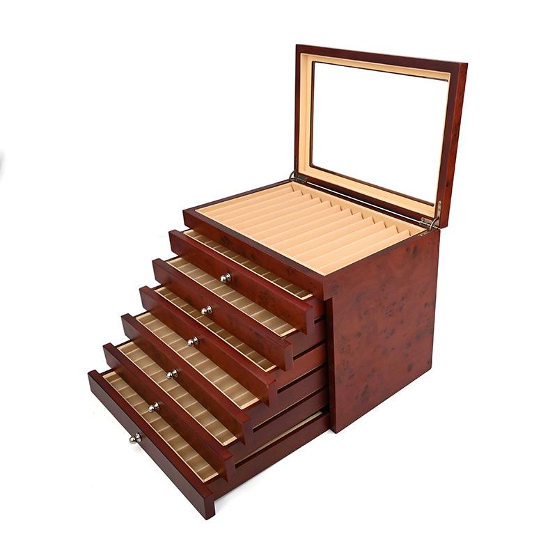 Wooden Drawer Gift Box with Display