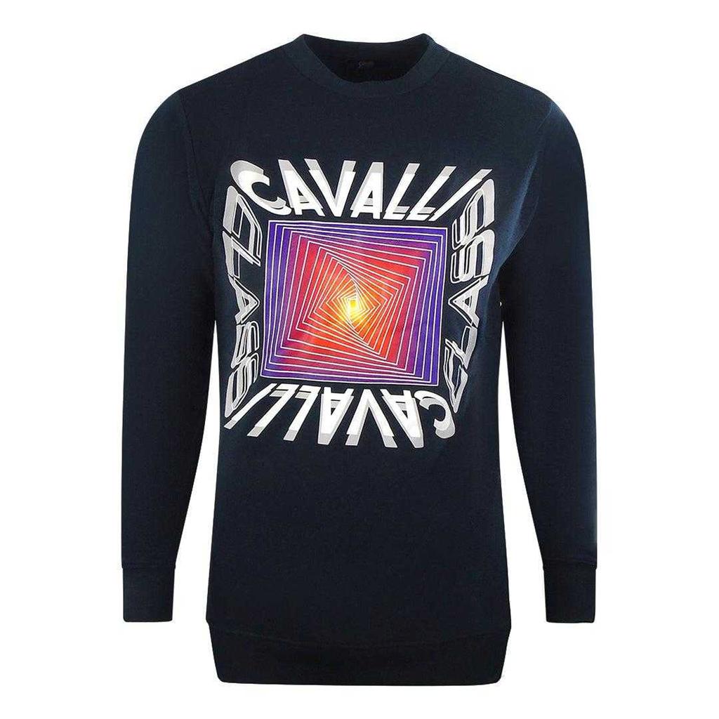 Cavalli Class Unisex Adult Asymmetric Sweatshirt